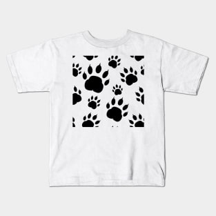 Animal Paw Print Kids T-Shirt